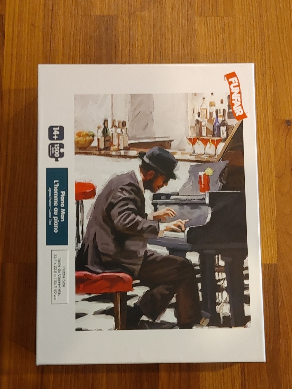 Piano man Jigsaw Pizzle - 1500 Pieces